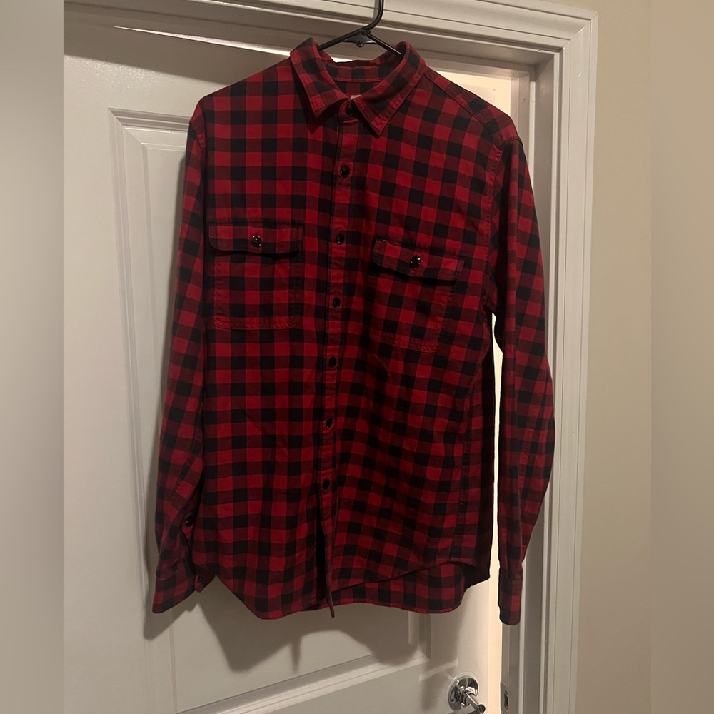 J.Crew Buffalo Plaid Flannel Shirt